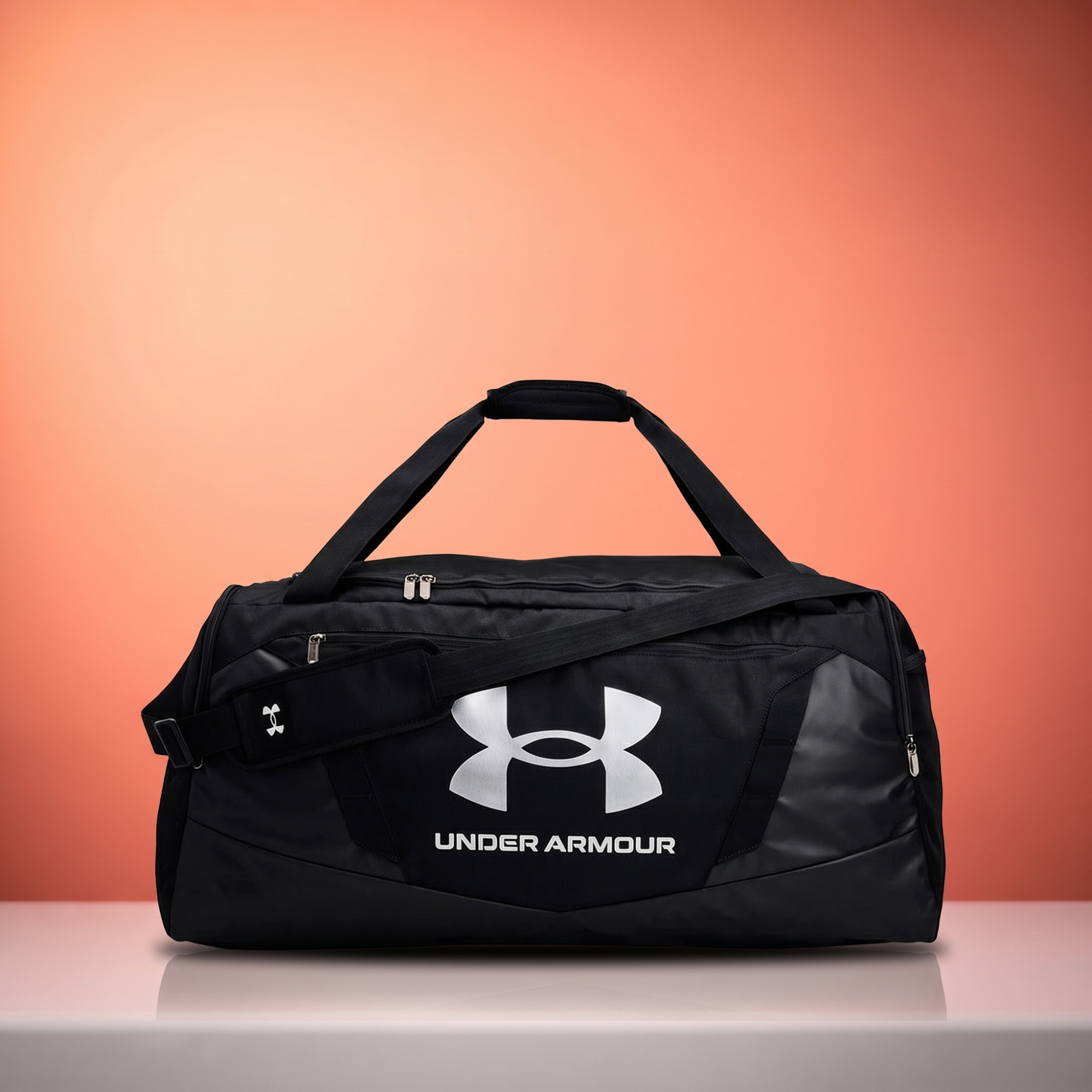 Under Armour Duffel — Black / Silver