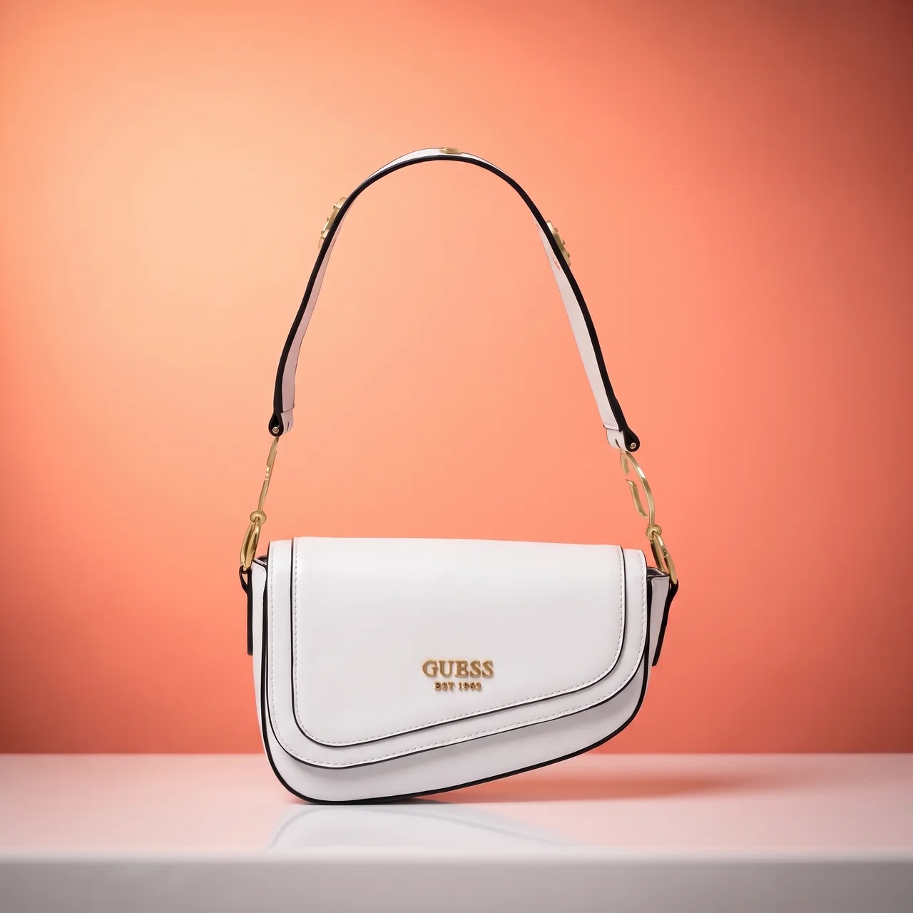 Guess Shoulder Bag — White