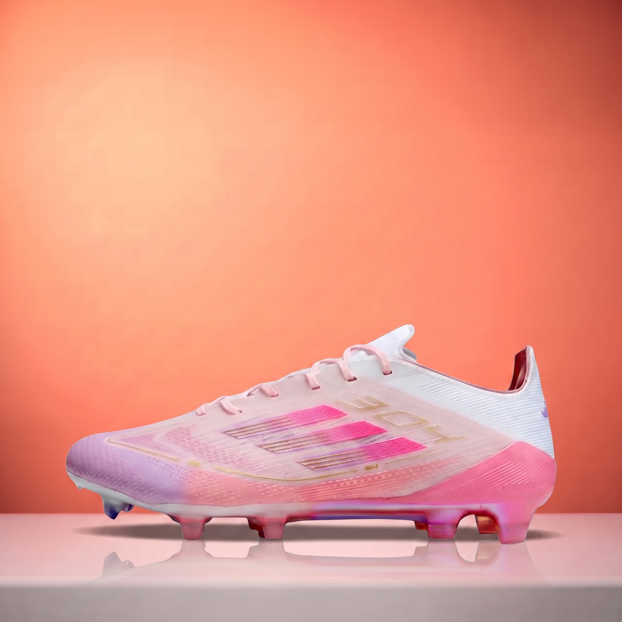 Adidas F50 Elite FG — Pink / Gold